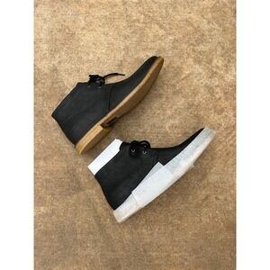 Ugg Groveland Chukka Boots Mens 12 Black Full Grain Leather Energ Comfort